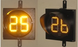 Đèn THGT đếm ngược 1màu (V) - (D300)